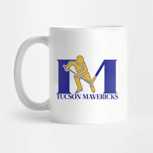 Short-lived Tucson Mavericks Hockey 1975 Mug